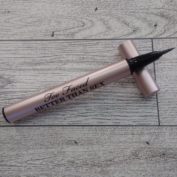 Too Faced Other - 🦋5/$25 TOO FACED Better Than Sex Waterproof Eyeliner Deepest Black .01oz NEW